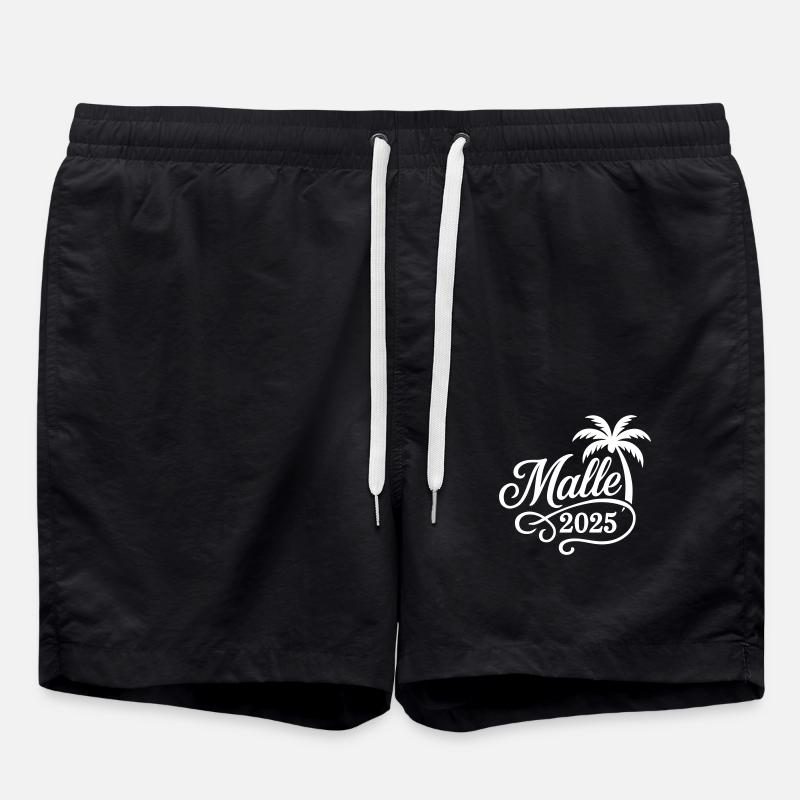 Malle 2025 Mallorca - Swim Trunks - black