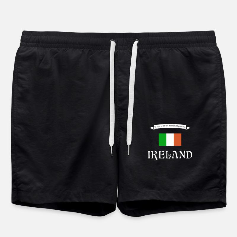 Irlande Irlande - Short de bain - noir
