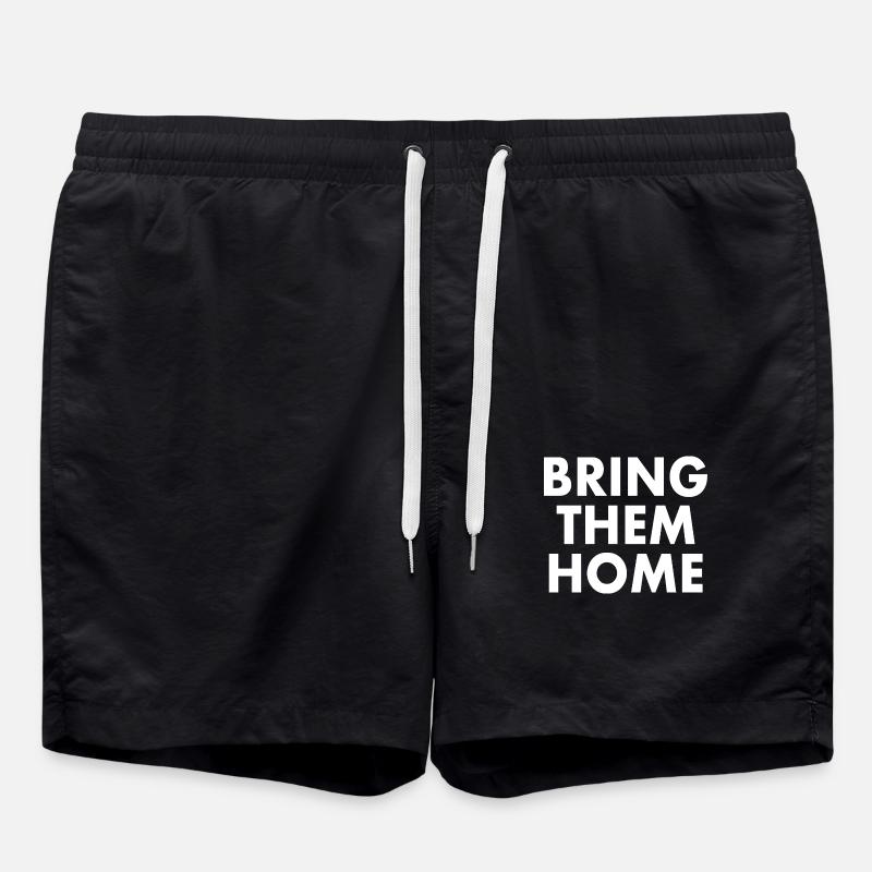 Bring them home - Swim Trunks - black
