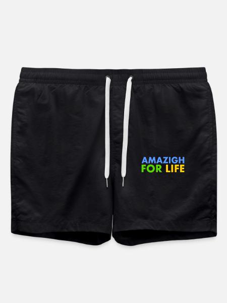 Amazigh for life - Swim Trunks - black