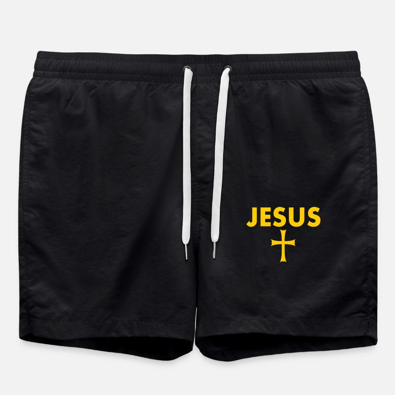 Croix de Jésus - Short de bain - noir