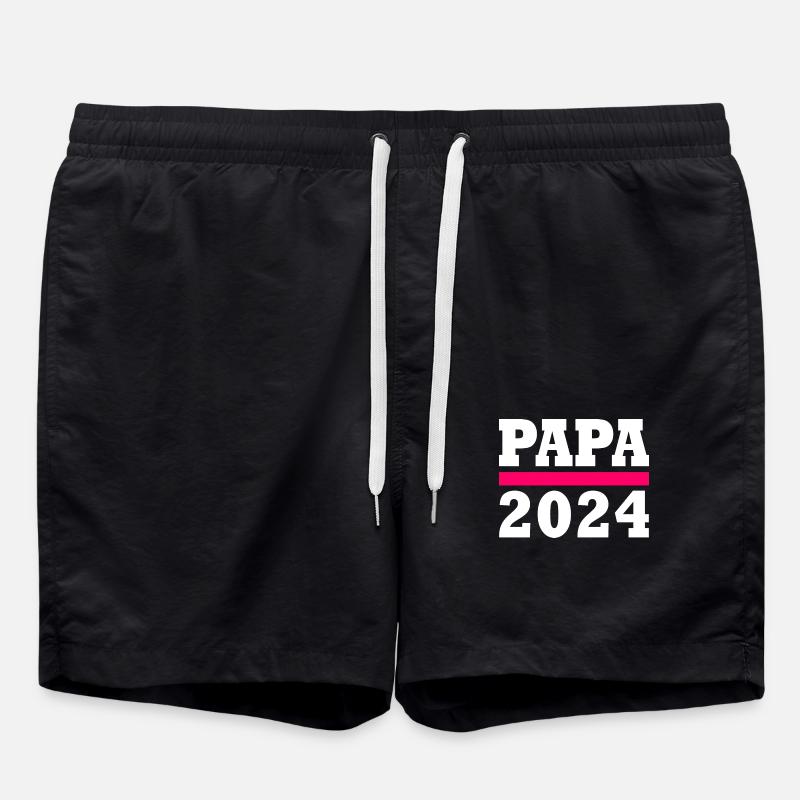 Papa 2024 - Swim Trunks - black