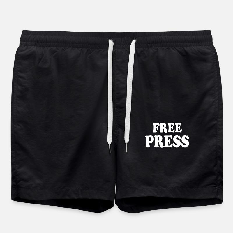 Free press - Short de bain - noir