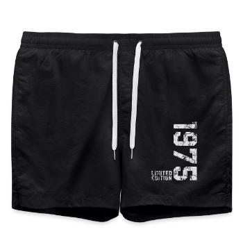 1975 Vintage Edition Limitée - Short de bain - noir - Devant - AI Model Male 185 light (185cm)