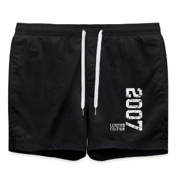 2007 Vintage Edition Limitée - Short de bain - noir - Devant - AI Model Male 185 light (185cm)