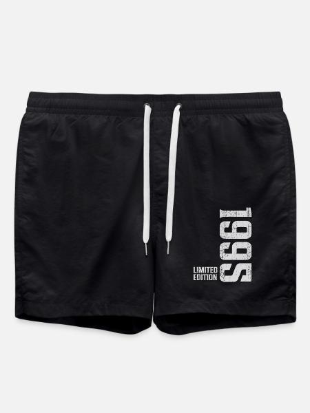1995 Jahrgang Limited Edition - Badeshorts - Schwarz