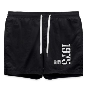 1975 Vintage Edition Limitée - Short de bain - noir - Devant - AI Model Male 185 light (185cm)