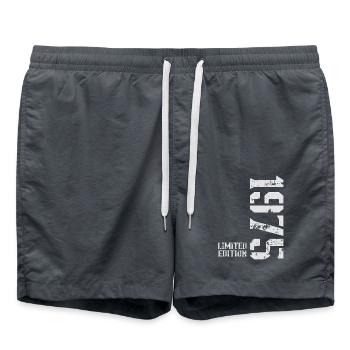 1975 Vintage Limited Edition - Swim Trunks - anthracite - Front - AI Model Male 185 light (185cm)