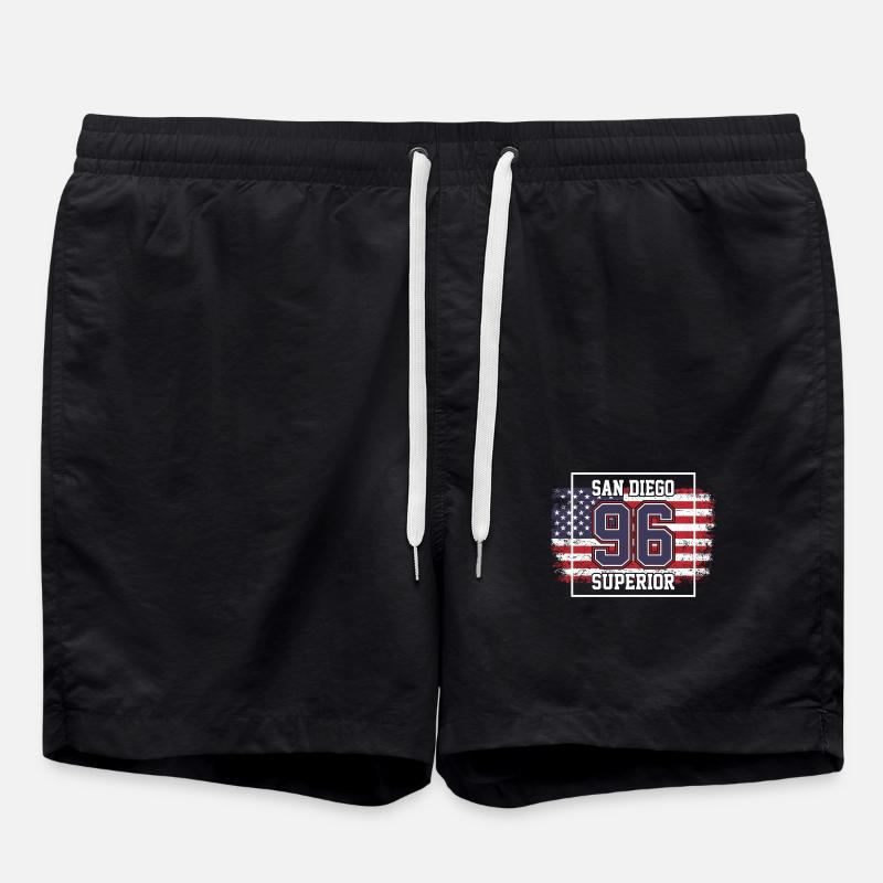 San Diego - Swim Trunks - black