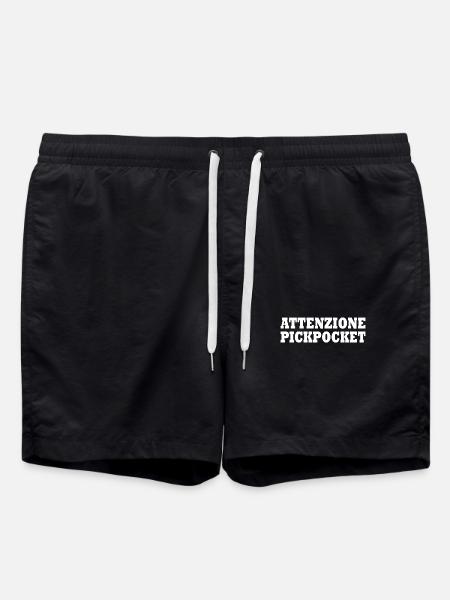 attenzione pickpocket - Swim Trunks - black