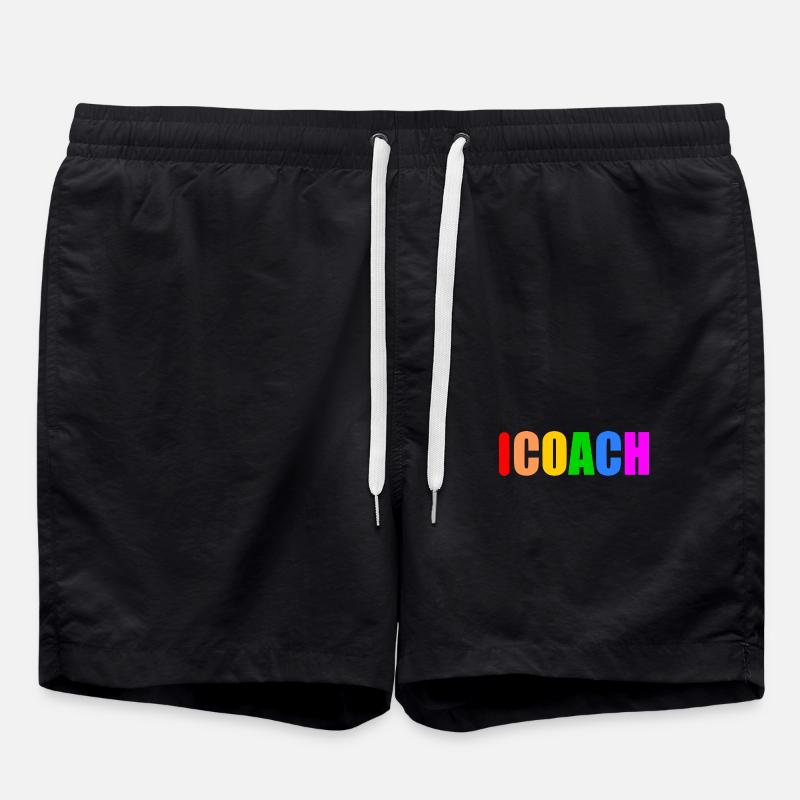 Coach - Badeshorts - Schwarz