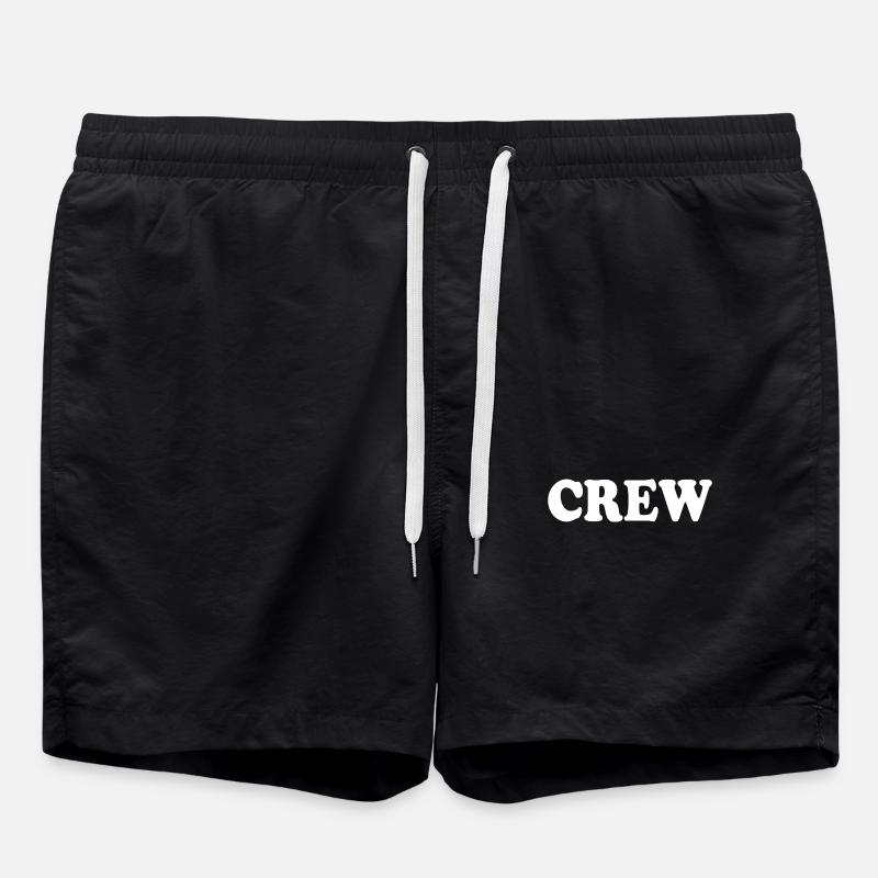 Crew - Swim Trunks - black