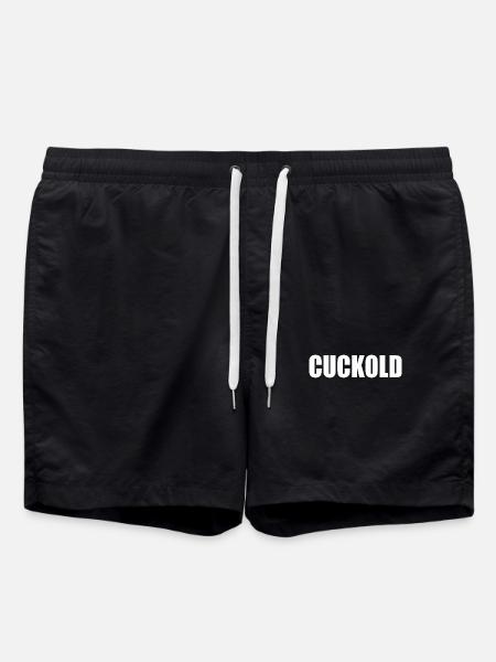 Cuckold - Short de bain - noir