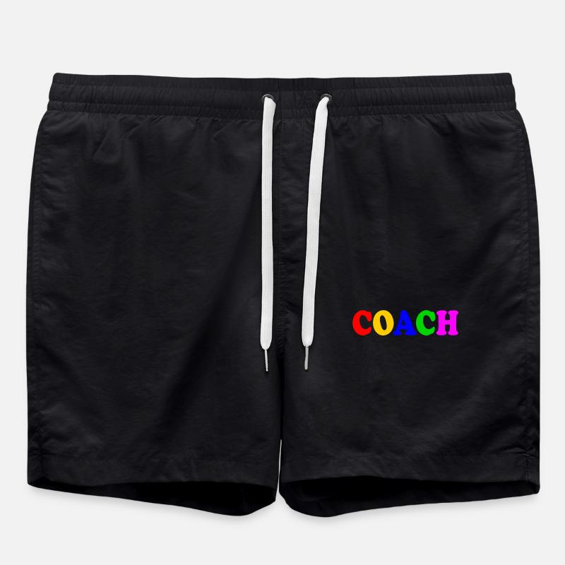 Coach - Badeshorts - Schwarz