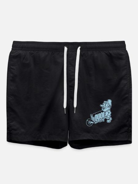 Dwarf wearing what - Swim Trunks - black