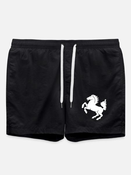 Stuttgart - Design - Short de bain - noir