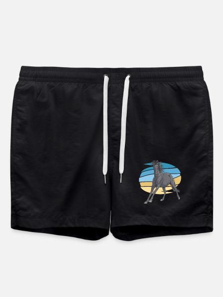 Black Horse - Short de bain - noir