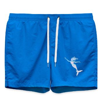 verspielte Meerjungfrau in kühlen Pastellfarben - Badeshorts - Cobalt blue - Vorne