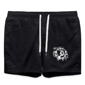 Münsterland Head « Black Edition » - Short de bain - noir - Devant - AI Model Male 185 light (185cm)