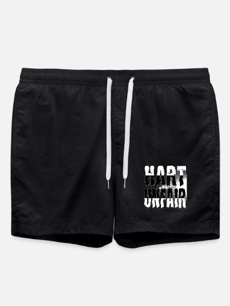 DUR et INJUSTE - Short de bain - noir