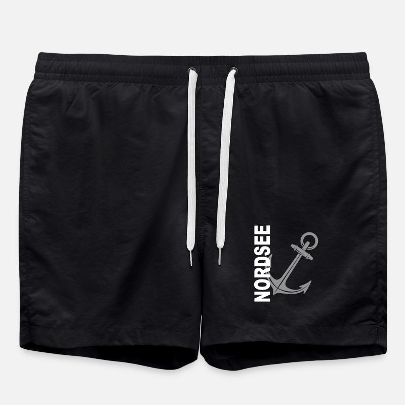 Nordsee - Badeshorts - Schwarz