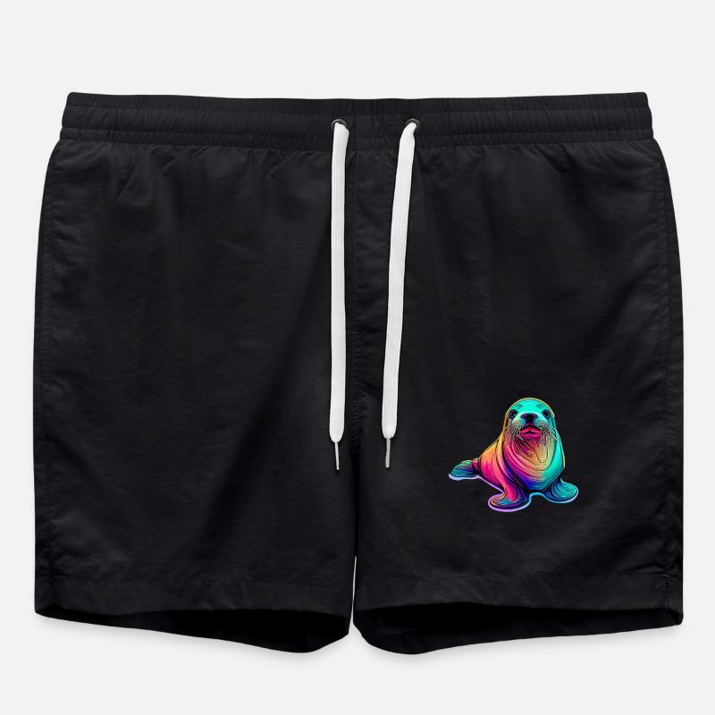 Seal - Swim Trunks - black