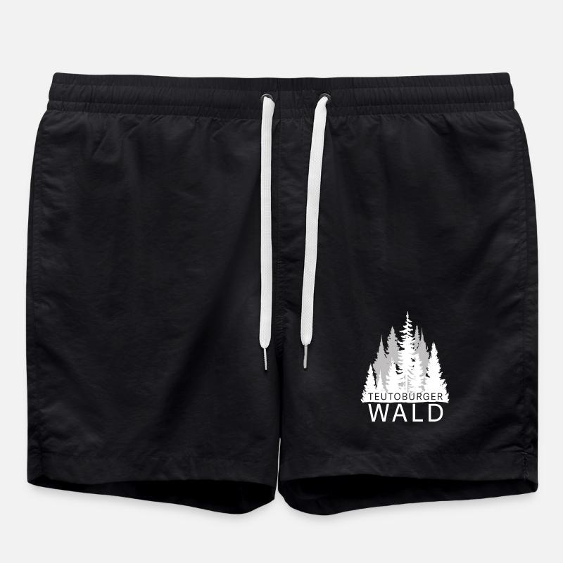Teutoburger Wald - Badeshorts - Schwarz