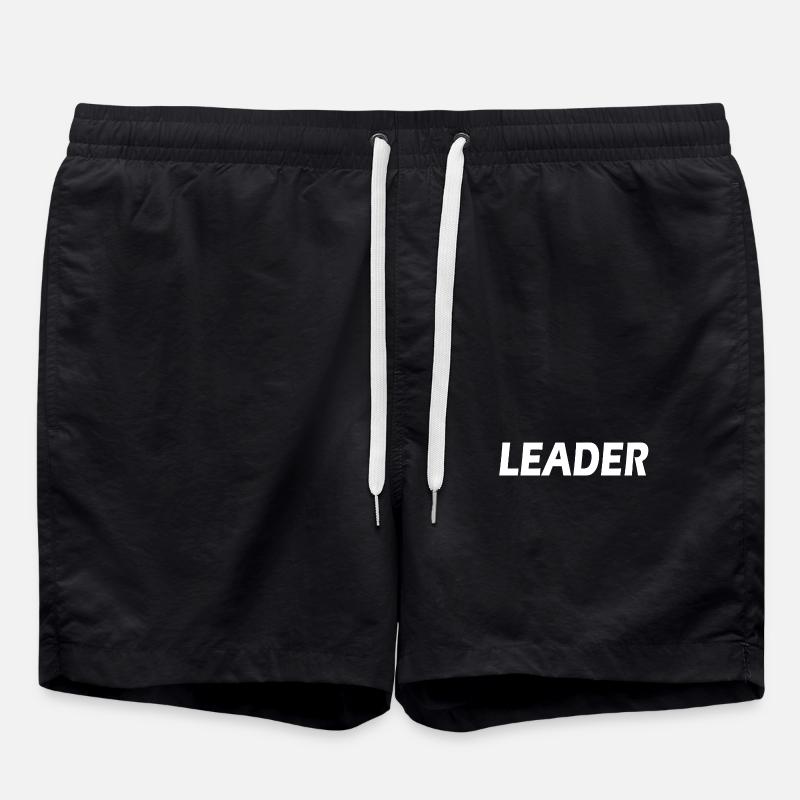 Leader - Short de bain - noir