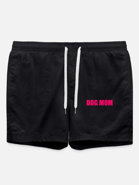 Dog mom - Swim Trunks - black