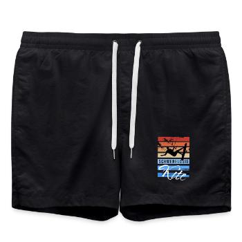 Schwerelosig Kite - Badeshorts - Schwarz - Vorne - AI Model Male 185 light (185cm)
