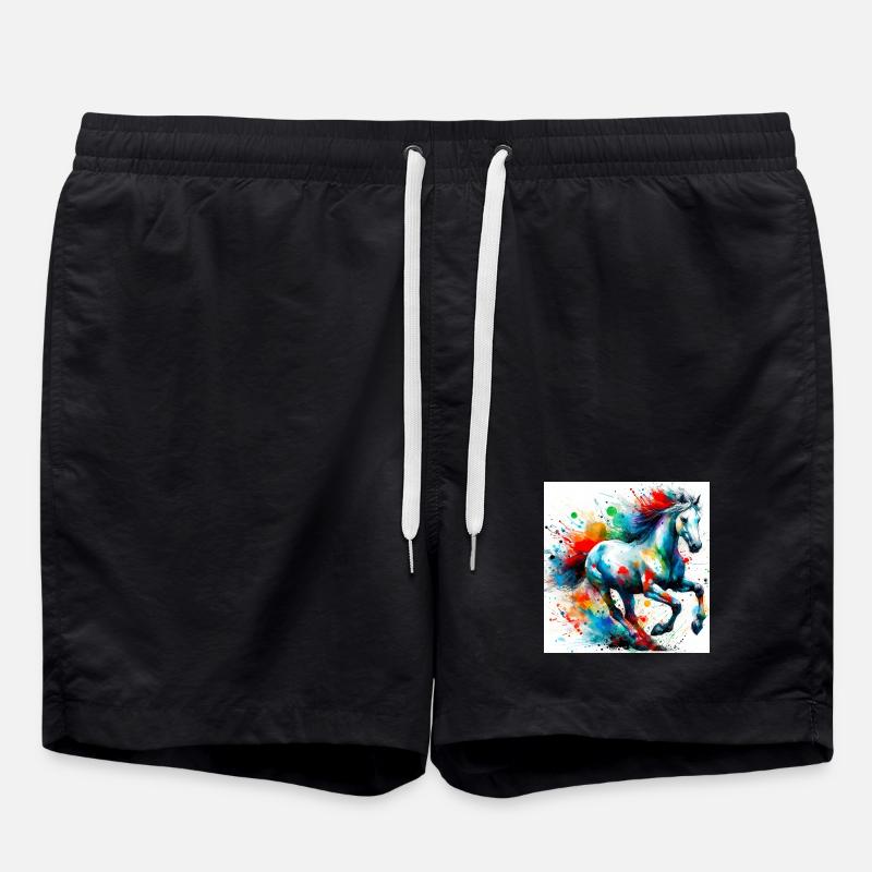 Cheval - Short de bain - noir