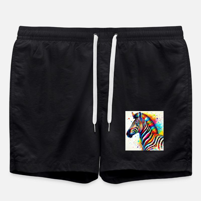 Zèbre - Short de bain - noir