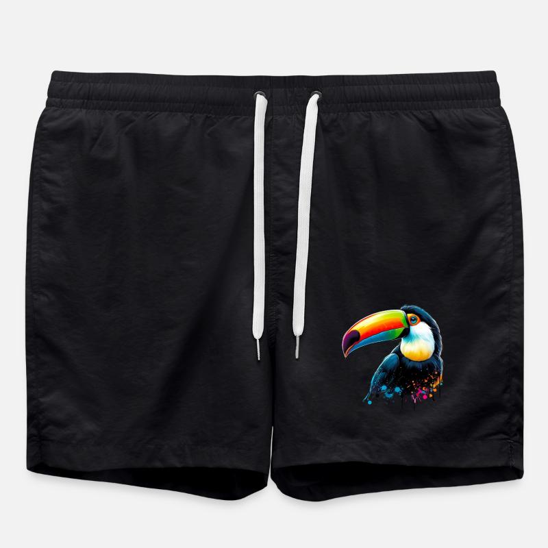 Toucan - Swim Trunks - black