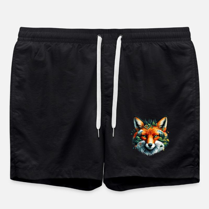 Fox - Swim Trunks - black