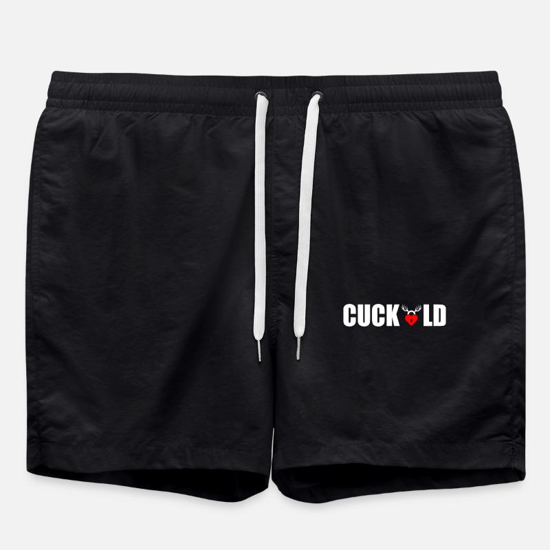 Cuckold - Badeshorts - Schwarz