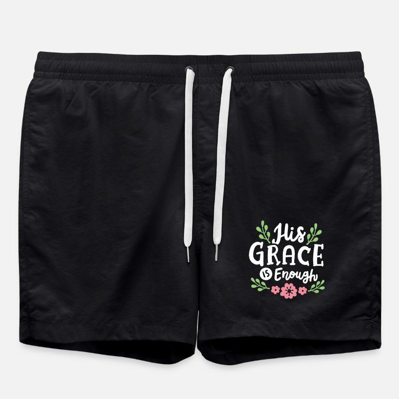 Christlich Glaube Religiös - Badeshorts - Schwarz