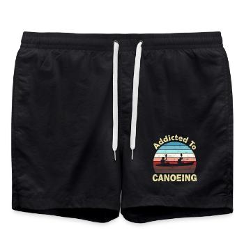 Canoe Canoeist - Swim Trunks - black - Front - AI Model Male 185 light (185cm)