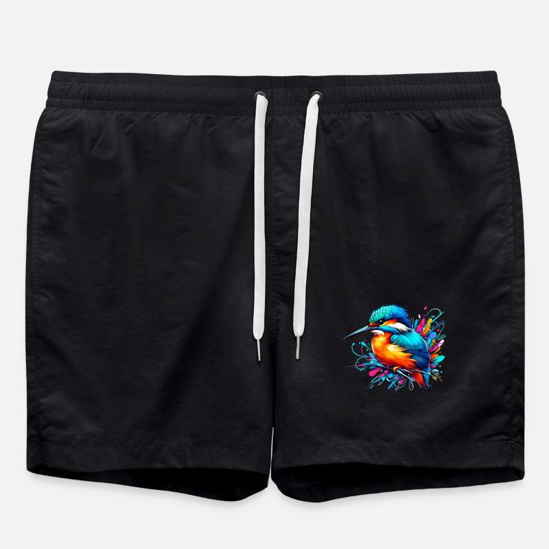 Kingfisher - Swim Trunks - black