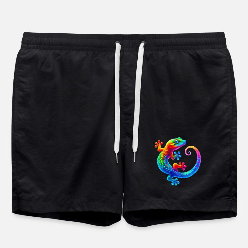 Gecko - Swim Trunks - black