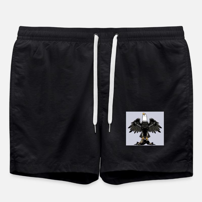 Eagle - Swim Trunks - black