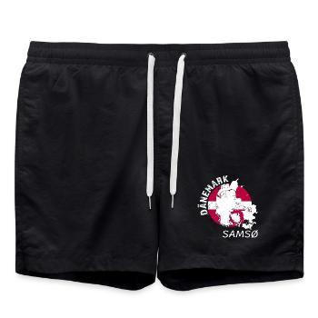 Samso - Swim Trunks - black - Front - AI Model Male 185 light (185cm)