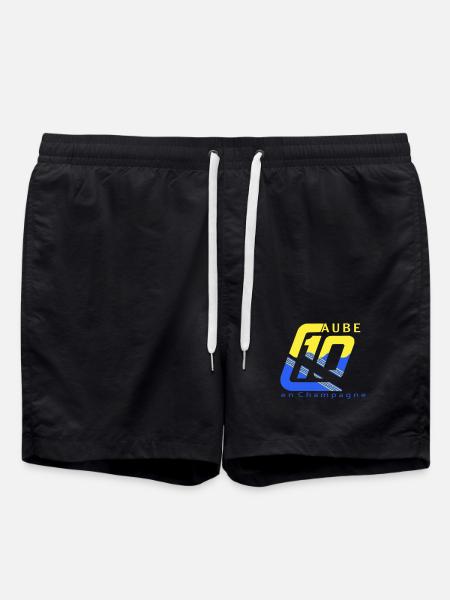 Logo 10 Aube - Short de bain - noir