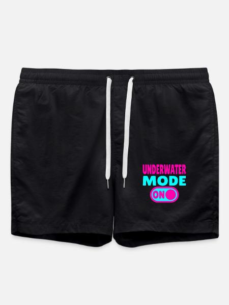 Mode sous-marin ACTIVÉ - Short de bain - noir