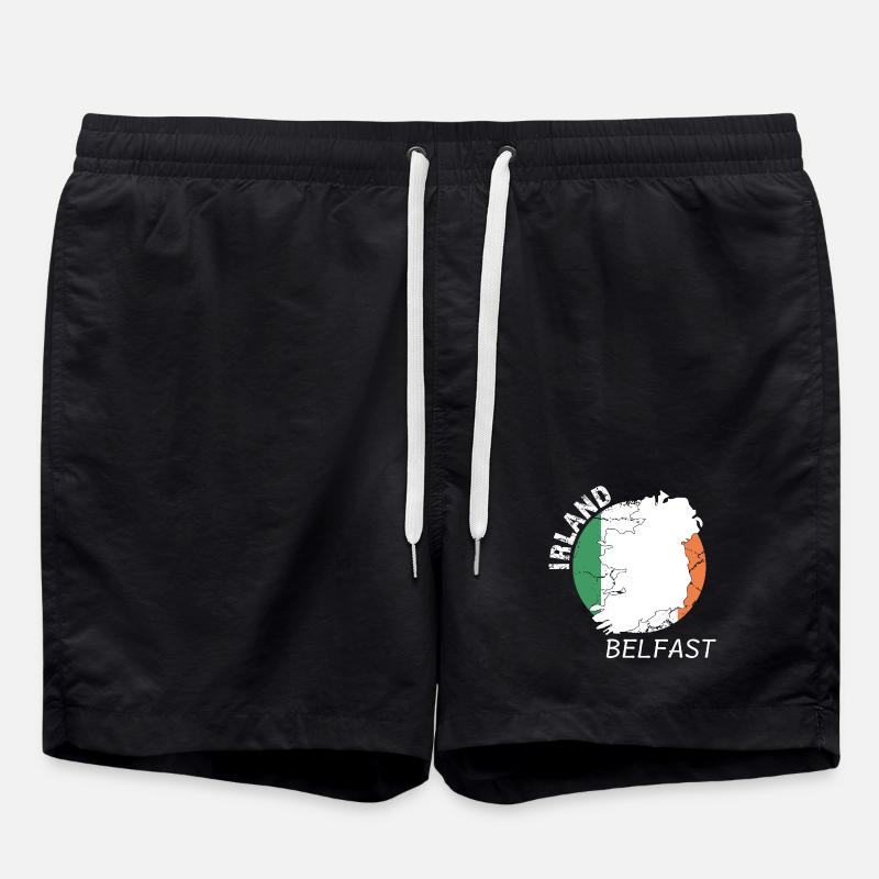 Belfast - Swim Trunks - black