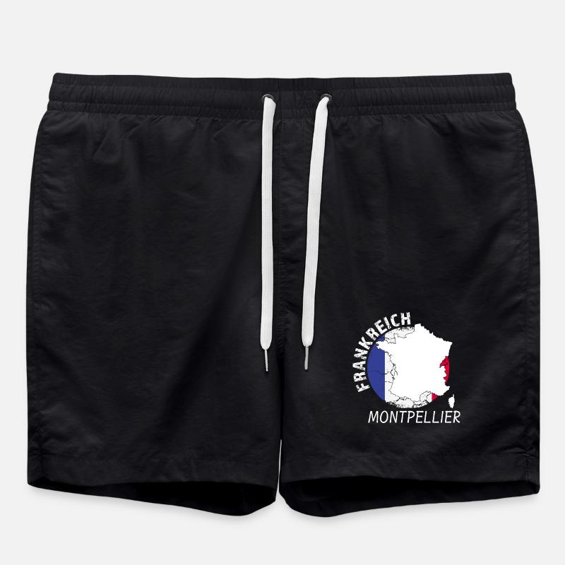 Montpellier - Badeshorts - Schwarz