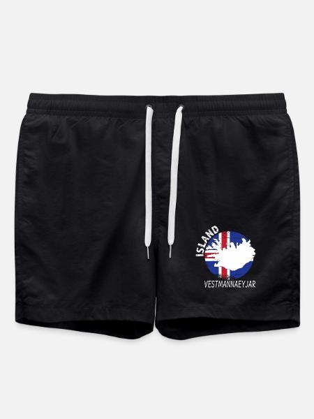 Vestmannaeyjar - Swim Trunks - black