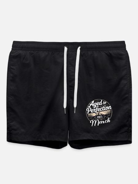 Birthday present march 1965 - Swim Trunks - black