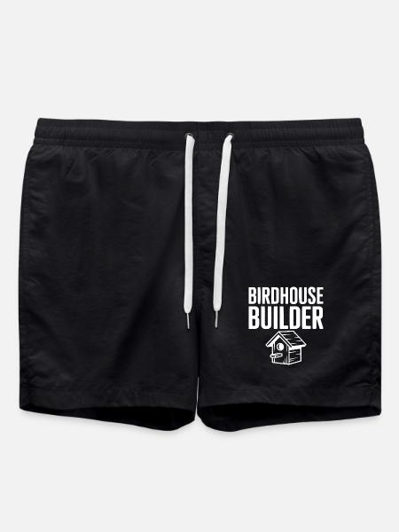 Birdhouse Builder - Swim Trunks - black