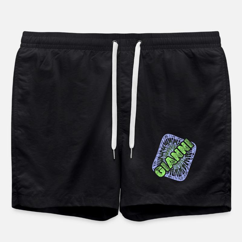 Prénom Gianni - Short de bain - noir