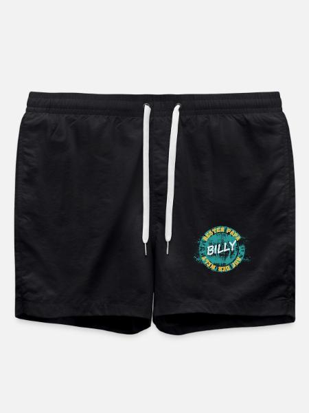 Vater Billy - Badeshorts - Schwarz